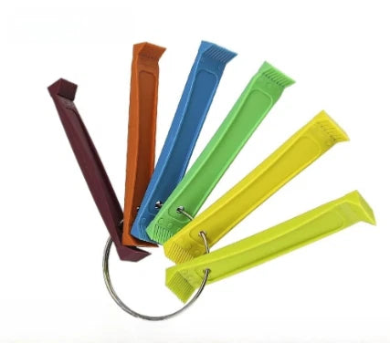 Set of 6 AC Radiator Fin Comb Cleaning Brushes for Condenser Coil Repair