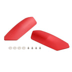 CNC Aluminum Red Mirror Block Off Plates for Suzuki GSXR1000 GSXR1000R (2017–2024)