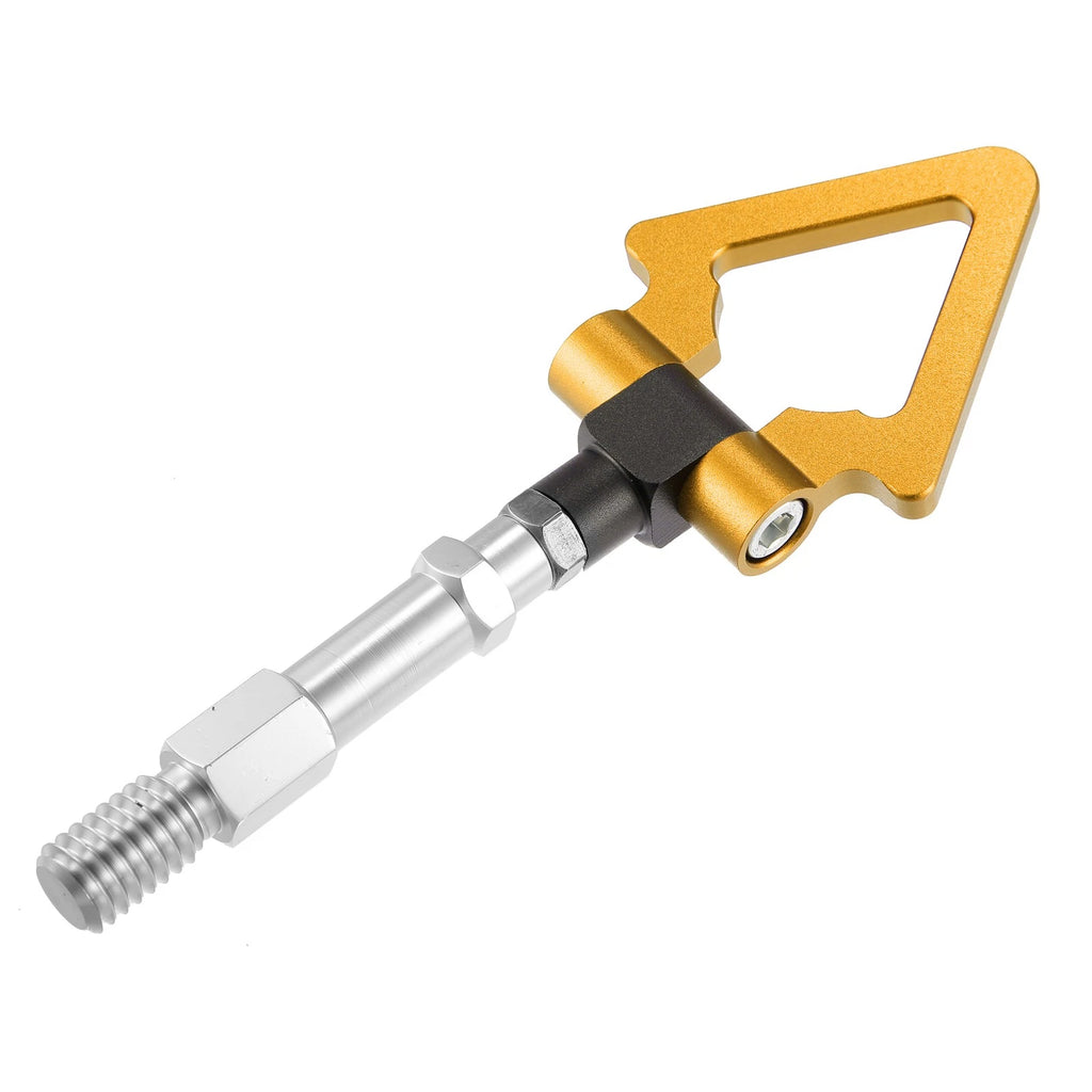 Tow Hook Screw for Audi (Gold Tone Aluminum Alloy, Triangle Shape)