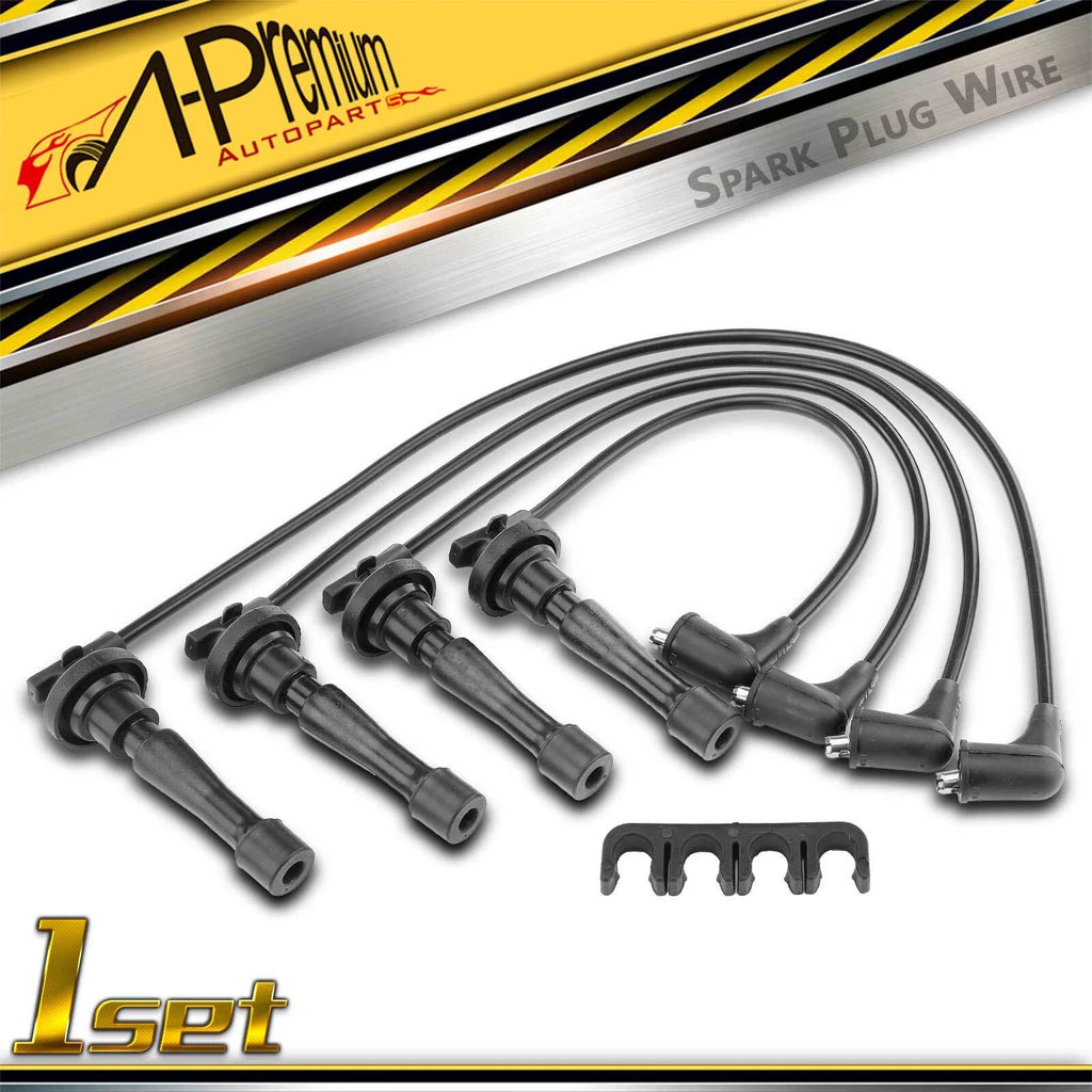 Set of 4 Spark Plug Wires for Honda CR-V (1997–2001) Acura Integra (1997–2001)