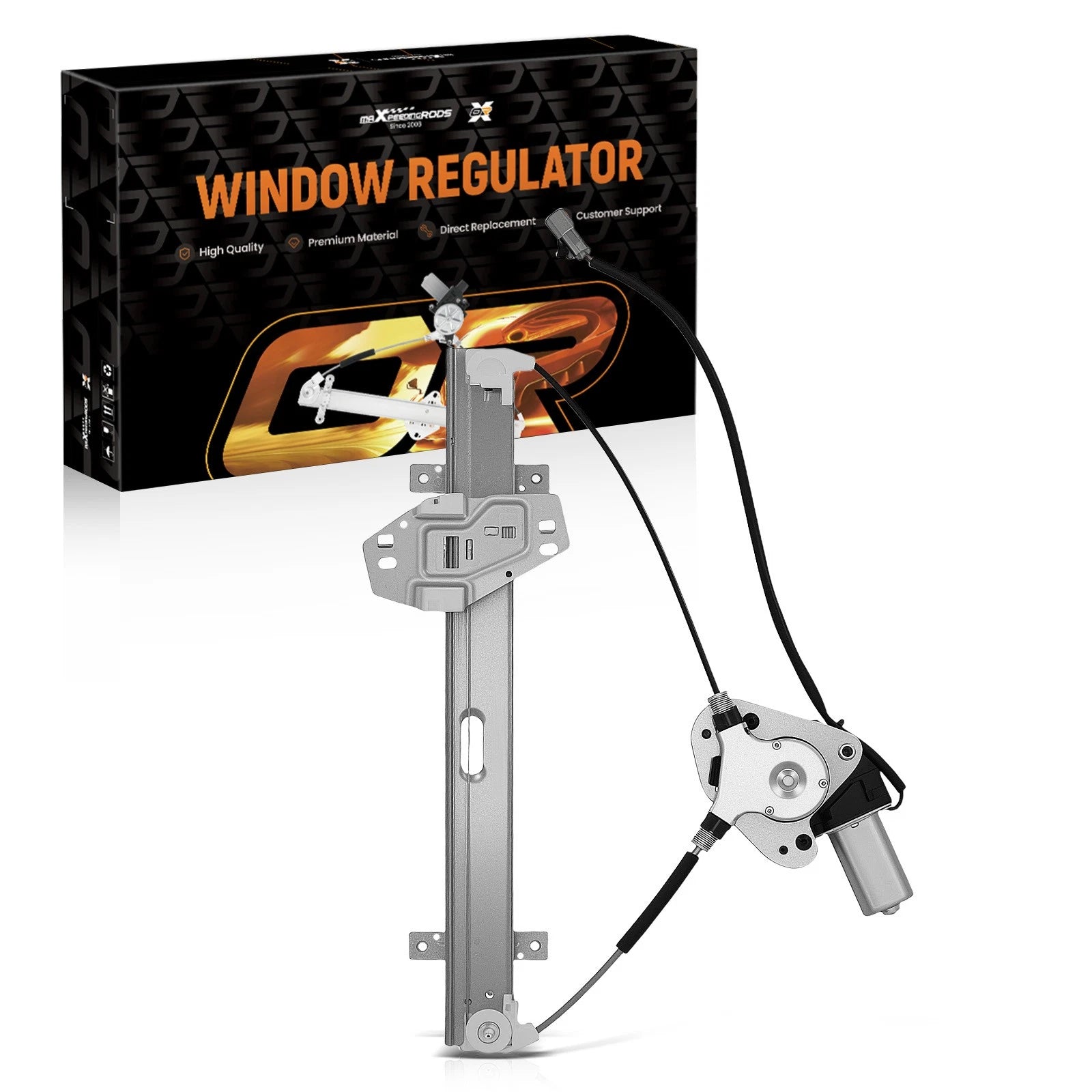 Power Window Regulator Assembly Rear Left for Acura MDX (2001–2006)