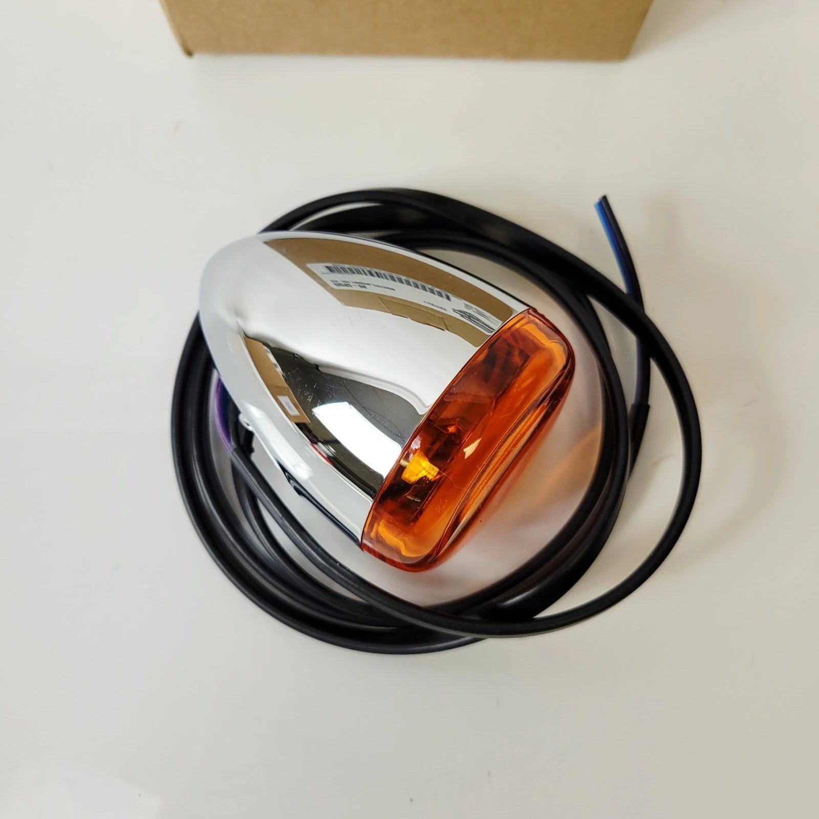 Chrome Front Dome Turn Signal for Harley-Davidson Touring (2006–2023) 69292-06