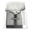 Chrome Steel Radiator Guard Cover for Suzuki Boulevard C109R (2008-2016)