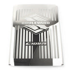Chrome Steel Radiator Guard Cover for Suzuki Boulevard C109R (2008-2016)
