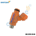 4Pcs Fuel Injector 60E-13761-20-00 for Yamaha PWC 1100 AR SX VX V1 (2012–2015)