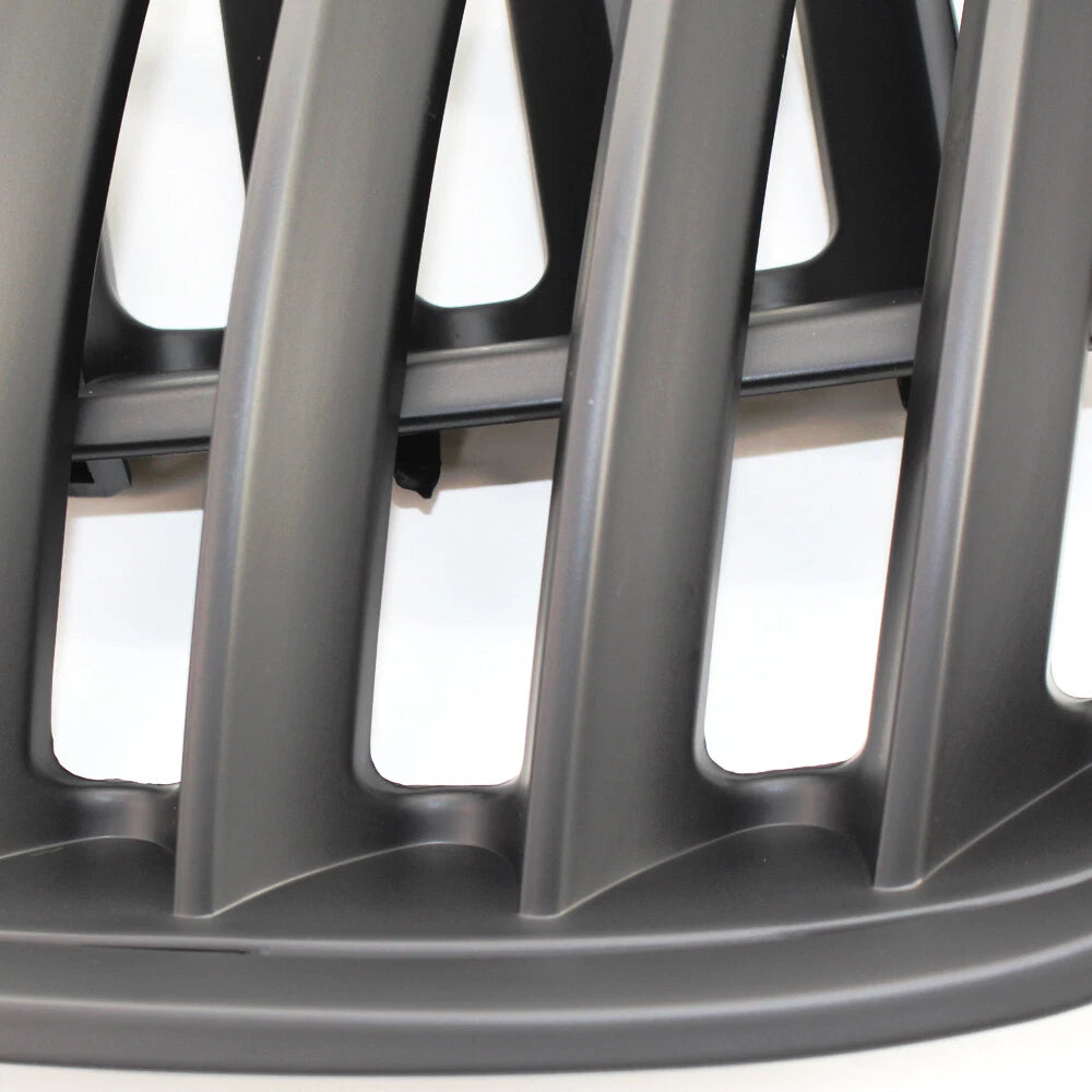 Pair of Matte Black Front Kidney Grilles for BMW X5 E53 (2004–2006)