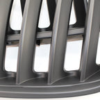 Pair of Matte Black Front Kidney Grilles for BMW X5 E53 (2004–2006)