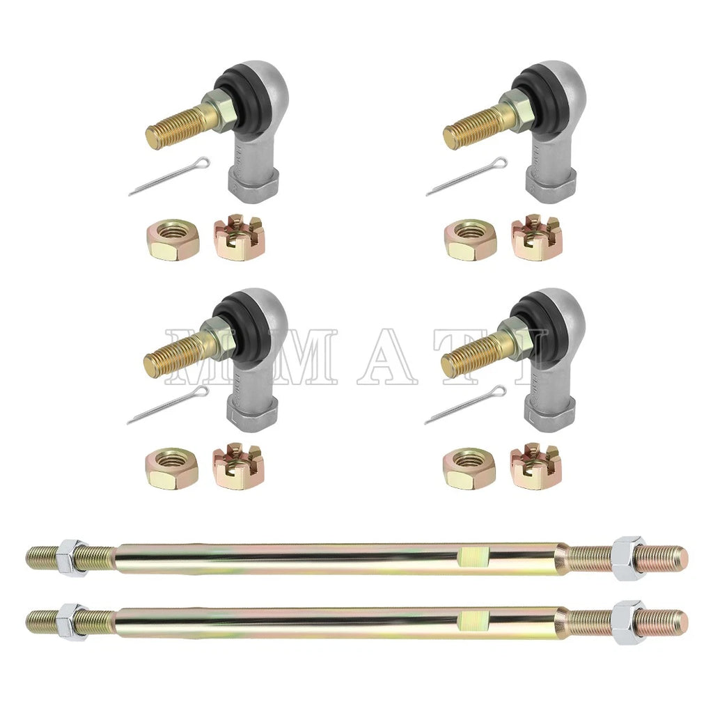 2 Tie Rod & End Ball Joint for Polaris Trail Blazer Big Boss 250 (1989–1992) 5020478