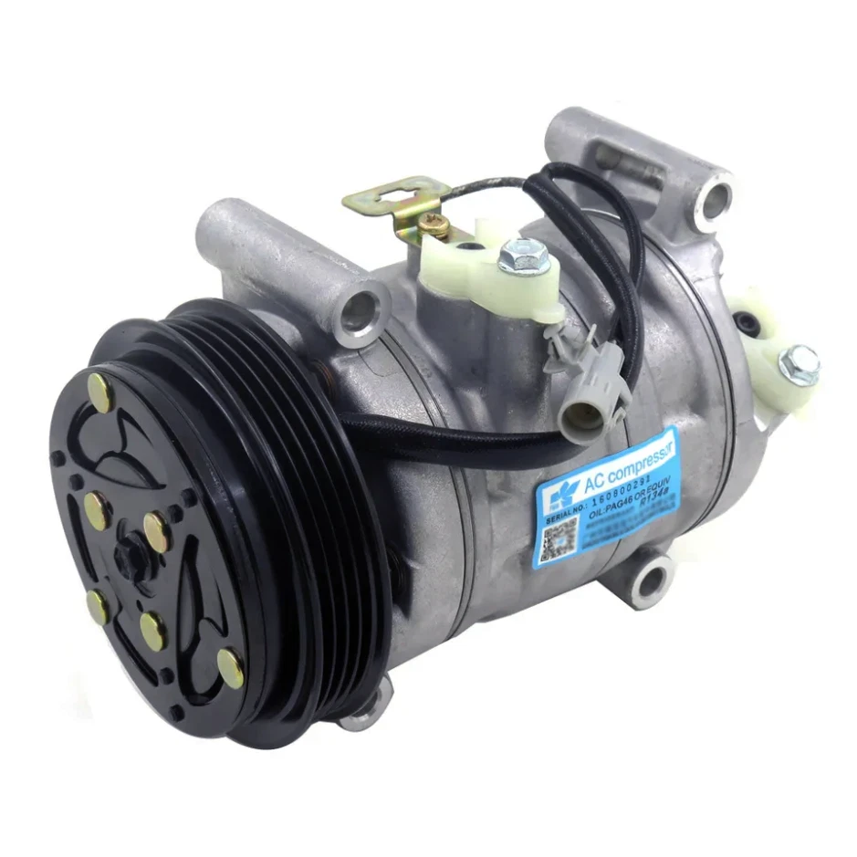 Car Air Condition Compressor PV4 for Suzuki Swift III SX4 (2004–2010) 95201-63JA1 V08A1AA4AG
