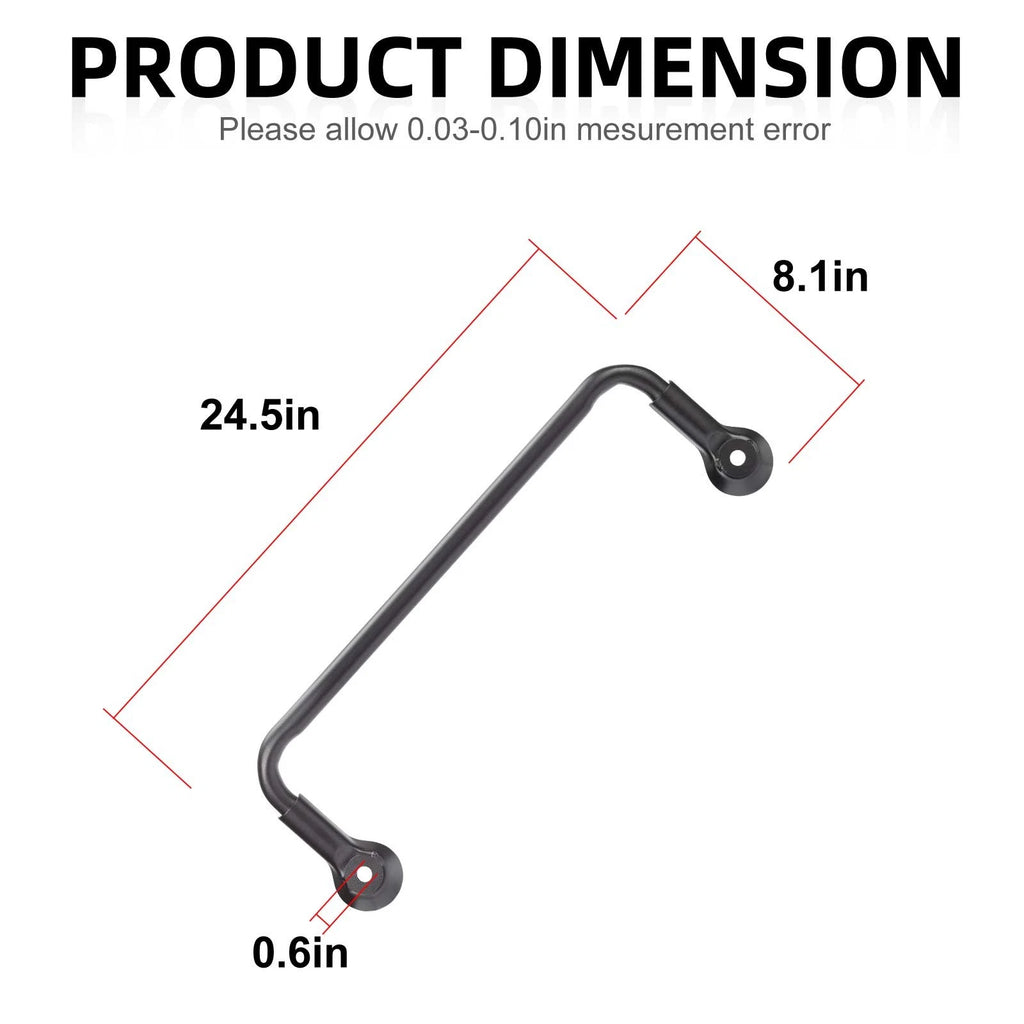 Rear Stabilizer Sway Bar w/ Bushings for Polaris RZR 800 (2008–2014)