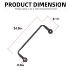 Rear Stabilizer Sway Bar w/ Bushings for Polaris RZR 800 (2008–2014)