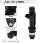 Fuel Injector No. 25319301 for Chevy Pickup (2001–2003) 1.6L Black