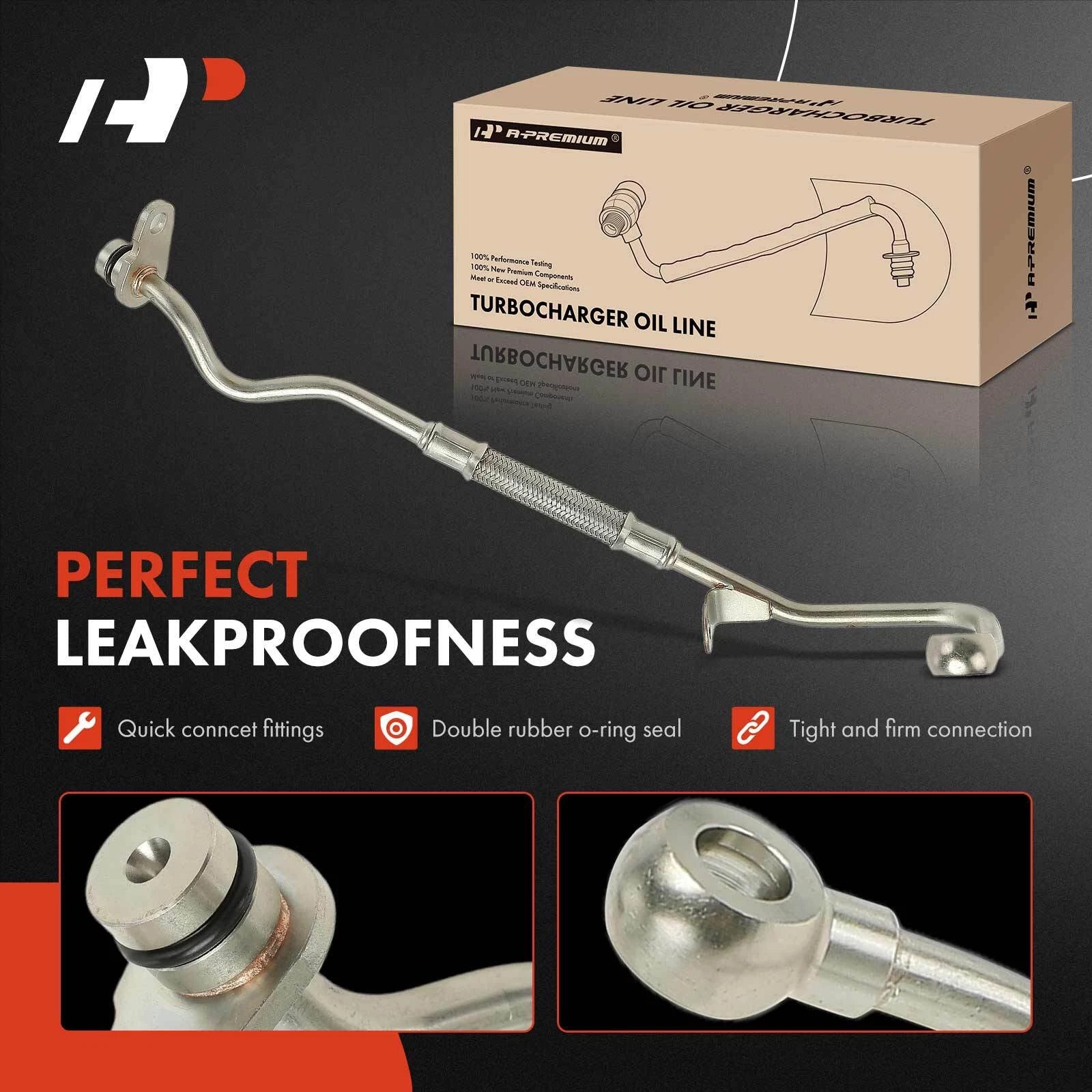 Turbocharger Coolant Line for BMW F90 G11 G30 X5 750i M5 (2018–2023)