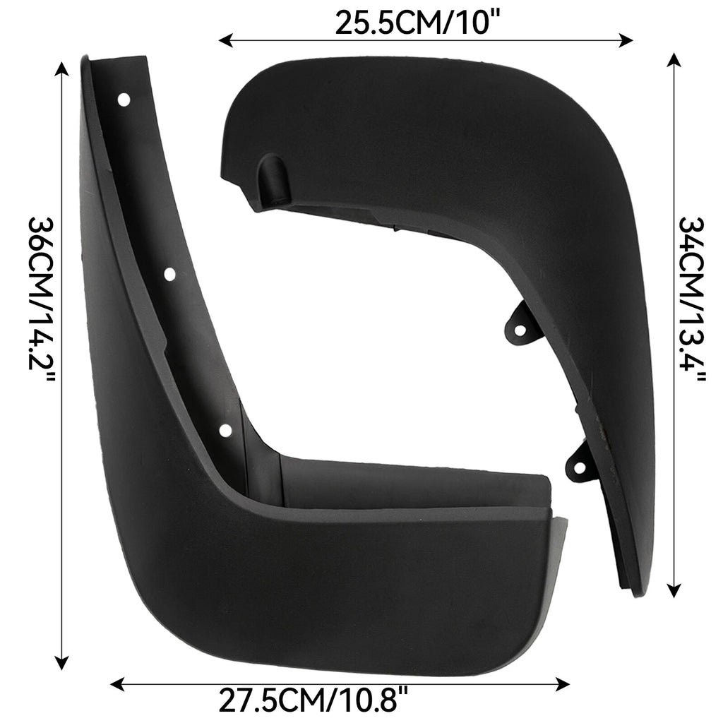 Set of 4 Splash Guards Mud Flaps for Range Rover L405 Vogue (2012–2021)