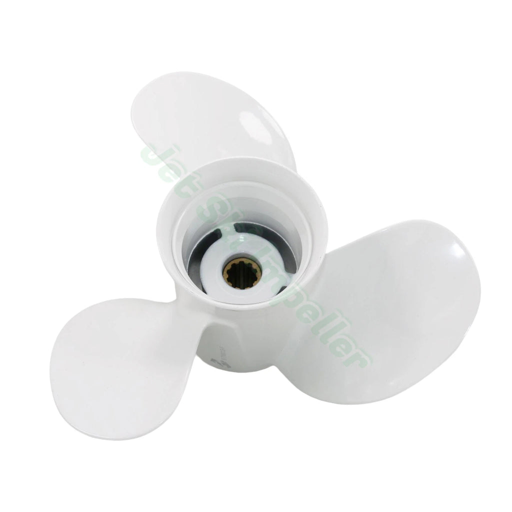 9-7/8x9 Aluminum Boat Propeller for Yamaha 20-30hp (10 Spline, RH)