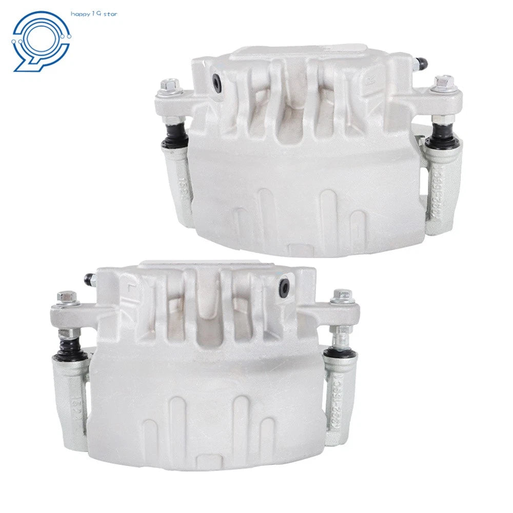 Set of 2 Front Disc Brake Calipers with Bracket for Cadillac CTS STS (2004-2008)