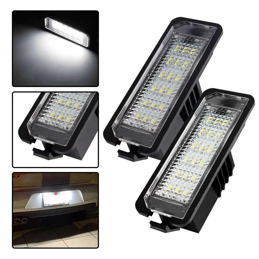 2X Canbus LED License Plate Light Bulb for VW Golf Passat Beetle (2000–2016)