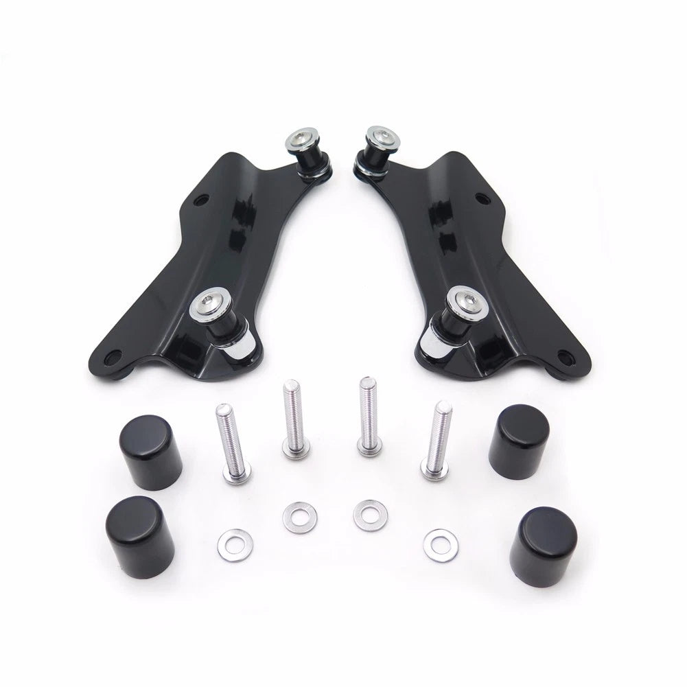 Docking Hardware Kit 4-Point & Covers for Harley Touring (2009–2013) FLHR FLTR FLHX