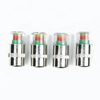 4 x Valve Tyre Cap Dust Monitor Wheel Tire Pressure 32-36 PSI Sensor