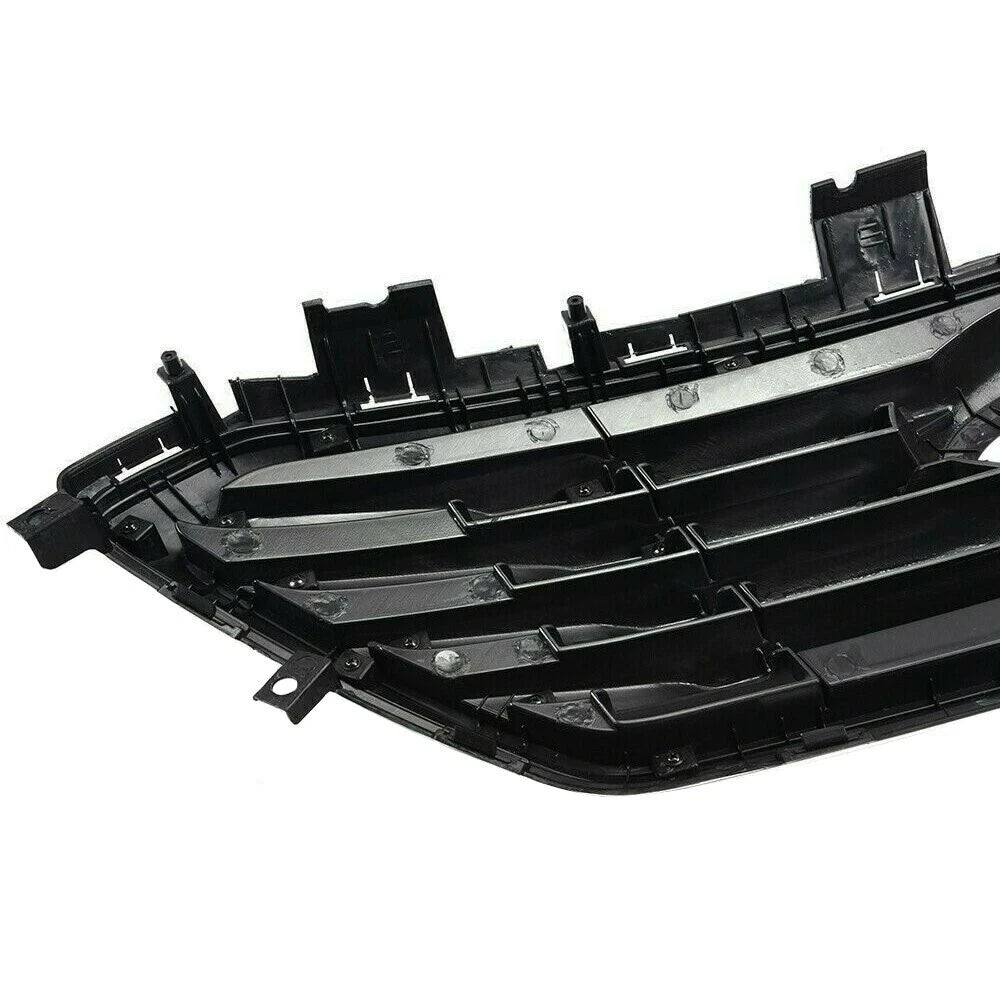 Front Upper Grille for Hyundai Sonata (2015-2017) Black Chrome