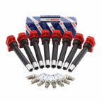 Set of 8 Ignition Coils & Spark Plugs for Audi R8 4.2 V8 (2007–2015)