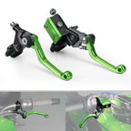 7/8" Hydraulic Brake & Cable Clutch Lever for Kawasaki KX85 KX125 KX250F KX450F (2001–2023)