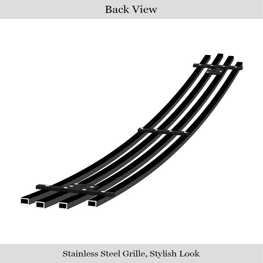 Stainless Black Billet Grille Insert for Ford Econoline (1992-2007)