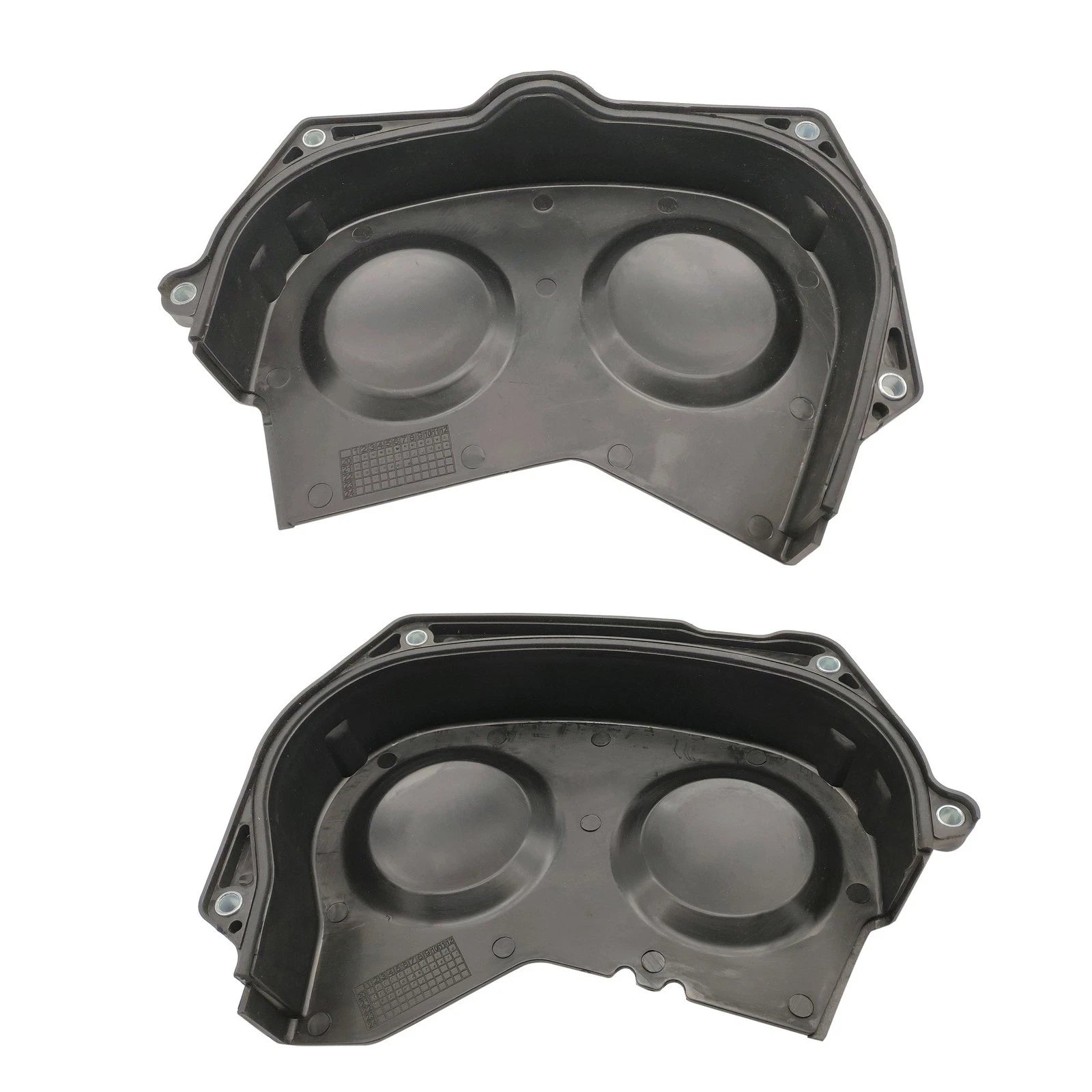 2PCS Timing Cover Left & Right for Kia Sorento (2003–2006) 635-530 635-540