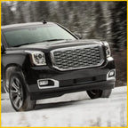 Fog Light Lamp Chrome Trim Covers for GMC Yukon XL (2015–2020)