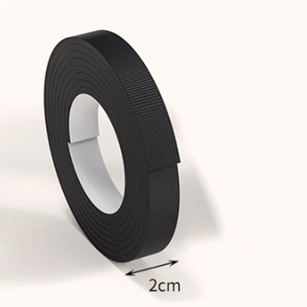 6mm Thick Rubber Mat for Furniture Legs (Self-Adhesive, Black EVA)