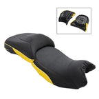 Front Rear Seat Cushion for BMW R1200GS R1250GS (2014–2018) - Yellow