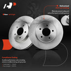 Front Disc Brake Rotor & Pad Set for Ford Escape 2001-2012