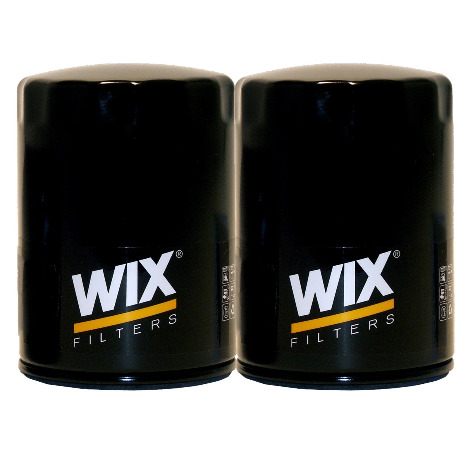 Set of 2 Wix Engine Motor Oil Filters for Cadillac Chevy GMC Hummer Isuzu