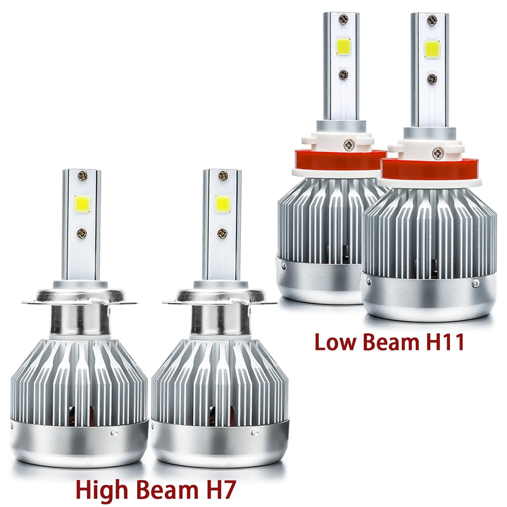 Ice Blue LED Headlight Bulbs for Chevy Traverse (2013-2017)