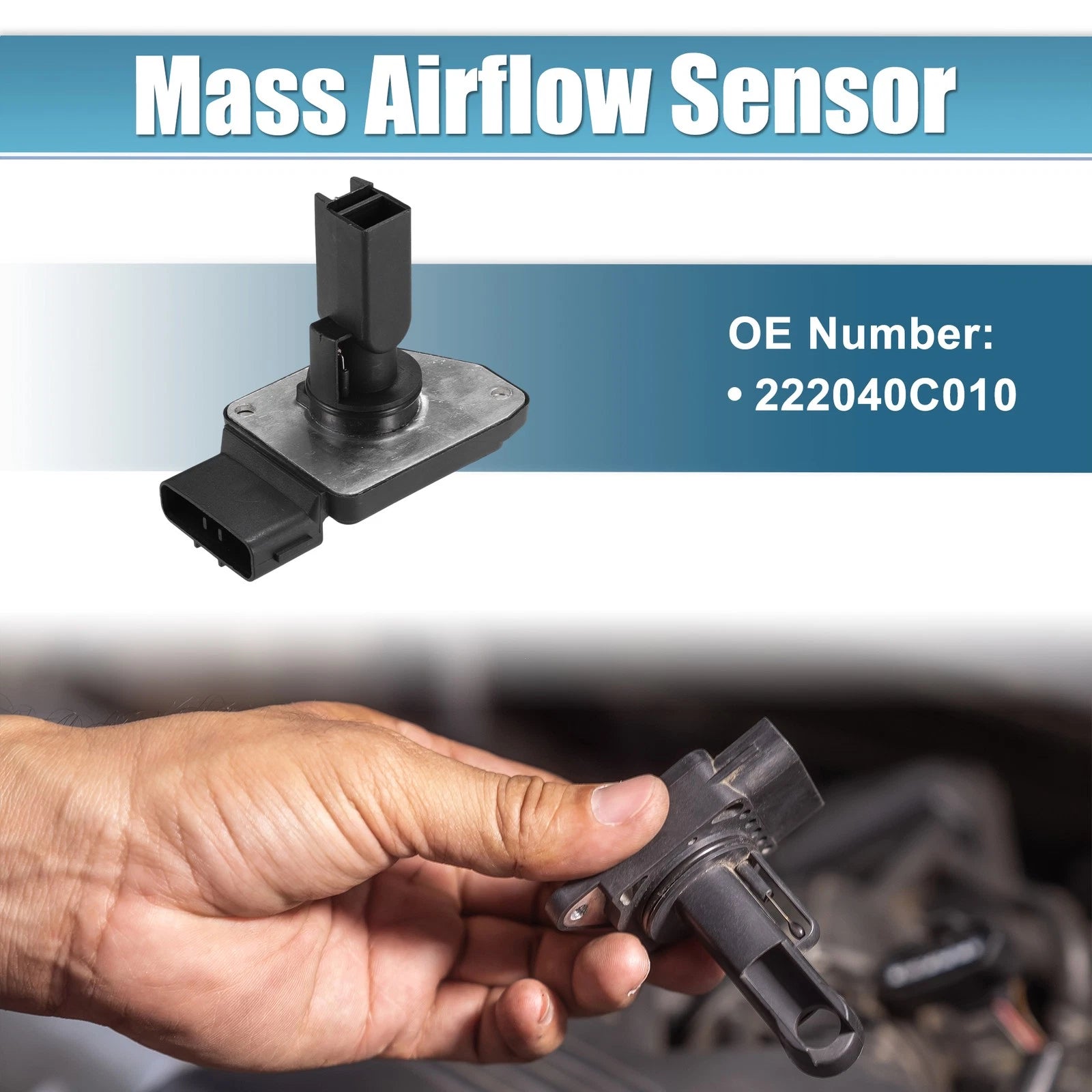 Mass Air Flow Sensor for Toyota Tacoma (2000–2004) No. 222040C010