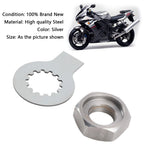 Front Sprocket Nut Lock Washer Tab Kit for Yamaha R6 YZF 600 1000 TDM 850 (1999–2023)