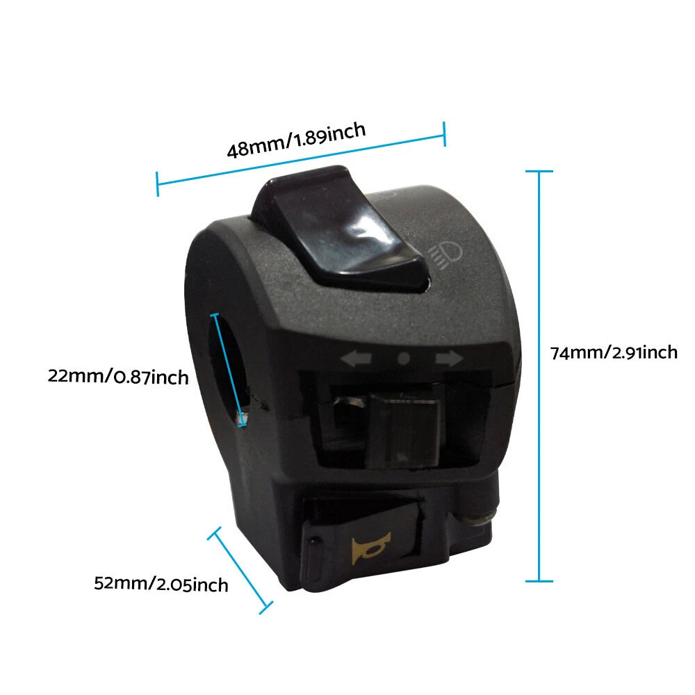 Handle Bar Headlight Switch for Harley (2008–2013)