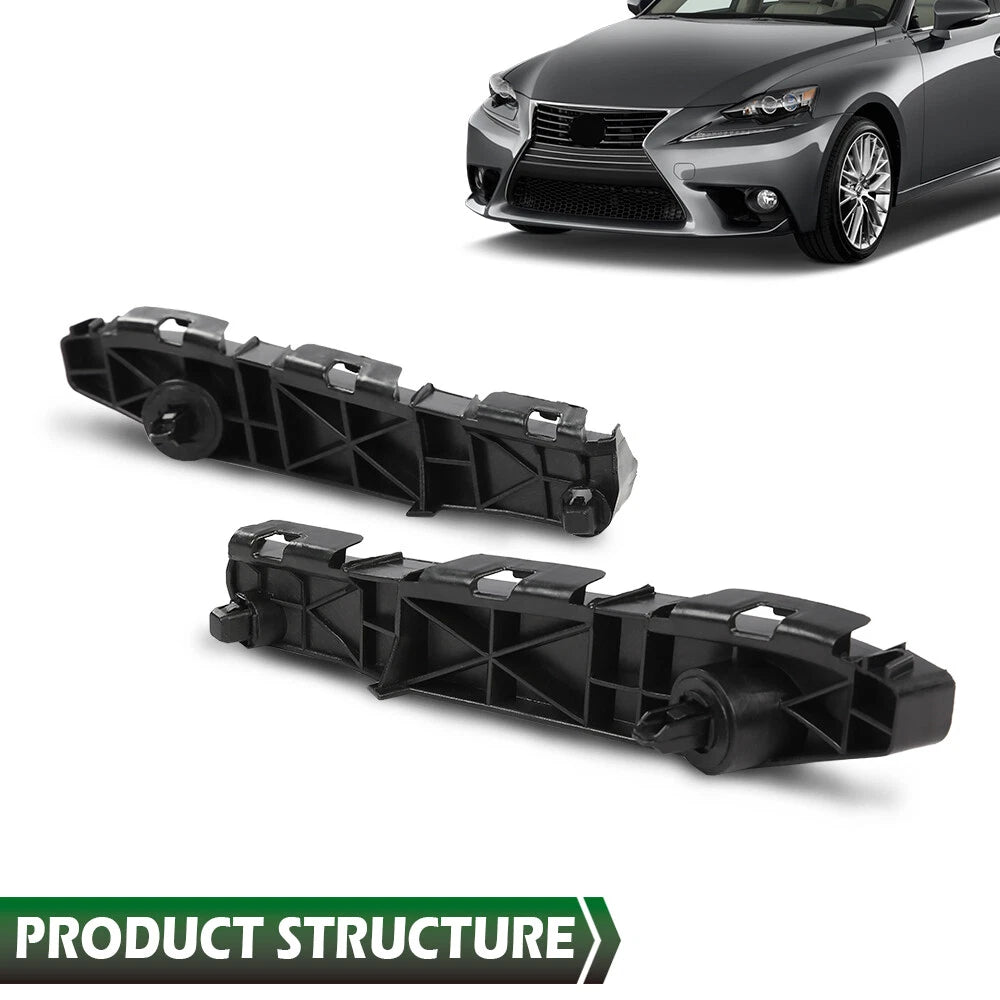 Set of 2 Front Bumper Retainer Brackets for Lexus IS250/IS350 (2006–2015)