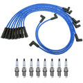 NGK Wire Set & Denso 8 Platinum TT Spark Plugs Kit for Caprice Electra Safari (V8)