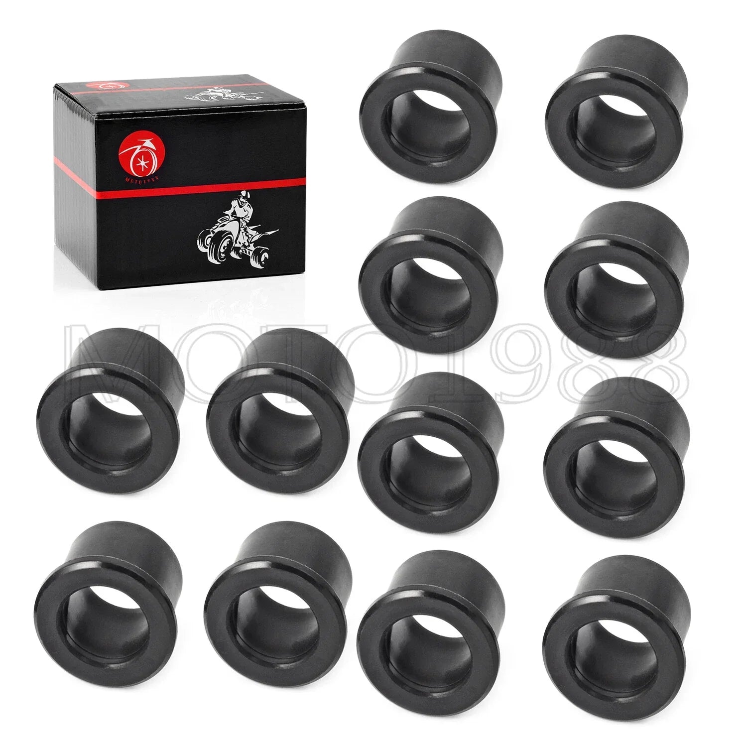 12X Front A-Arm Bushing & Cap Kit for YFZ450 (2004–2022)