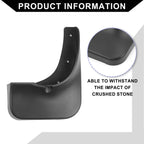 Mud Flap Splash Guard Set for Toyota Highlander (2014–2019)