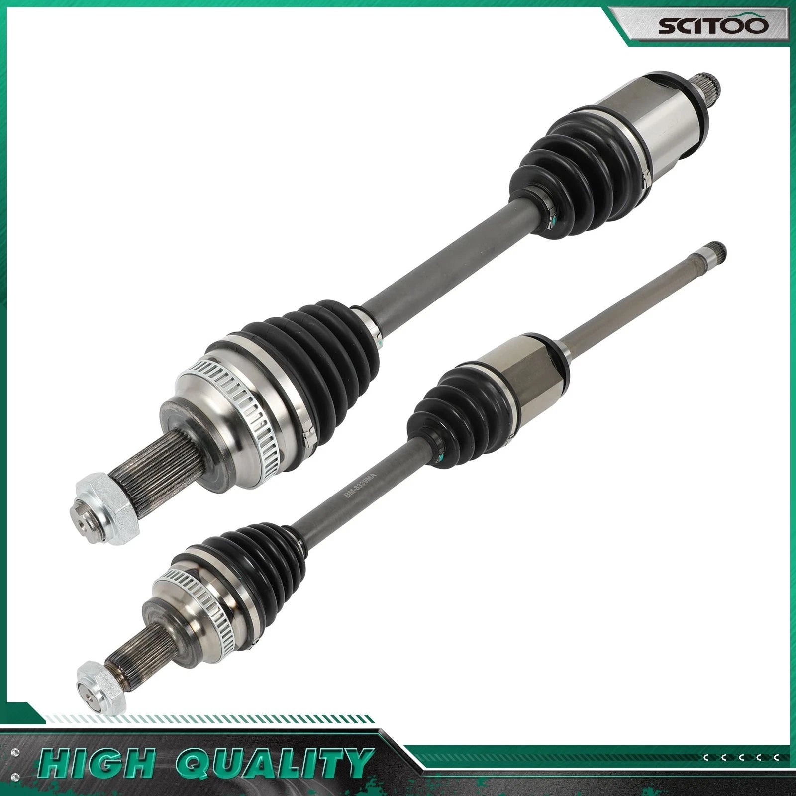 2X Front Left & Right CV Axle for BMW 528xi 530xi 535xi 525xi 535i xDrive (2006–2010)