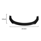 Glossy Black Front Bumper Lip Spoiler for Infiniti Q50 (2014–2022)
