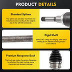Front Left CV Axle Shaft for Chevrolet Sonic (2012–2017)