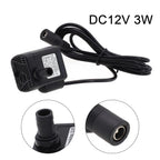 Water Pump for DIY Projects and Water Features DC 12V