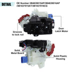 2X Door Latch Actuator for Volkswagen GTI (2006–2009)