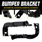 2X AU1043102 Bumper Bracket for Audi A3 (2015–2018)