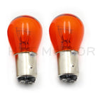 2X 1157 Amber Turn Signal Light Bulb for