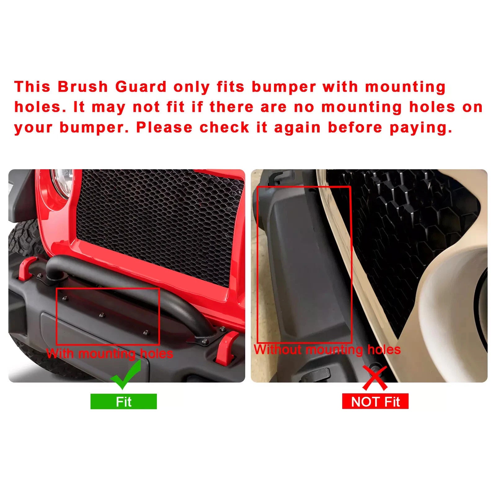 Grille Winch Brush Guard for Jeep Wrangler Gladiator JL JT (2018–2026)