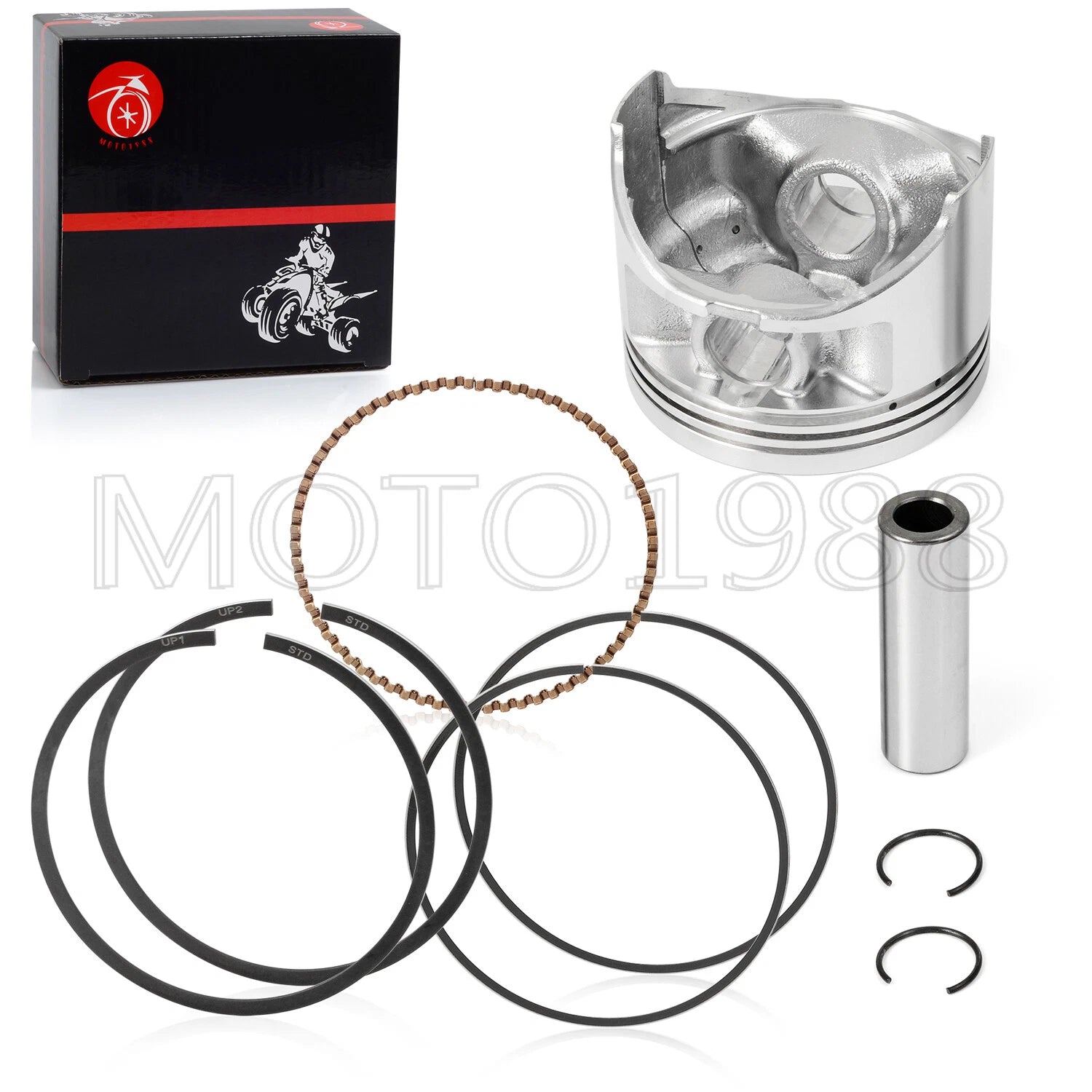 Piston Set Standard Bore for Yamaha G21 G22 G28 (2000–2023)|JR7-11631-00-A0